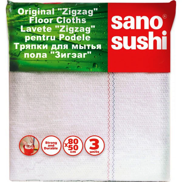 Sano Sushi Zigzag Floor Cloths Sano Sushi Zigzag Floor Cloths